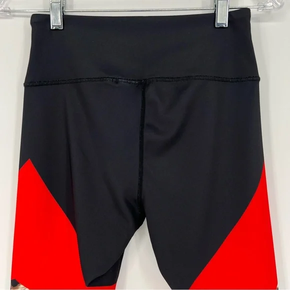 NEW Yelete Womens Active Leggings Workout Black/Red/Leopard Waist Pocket - Picture 7 of 13